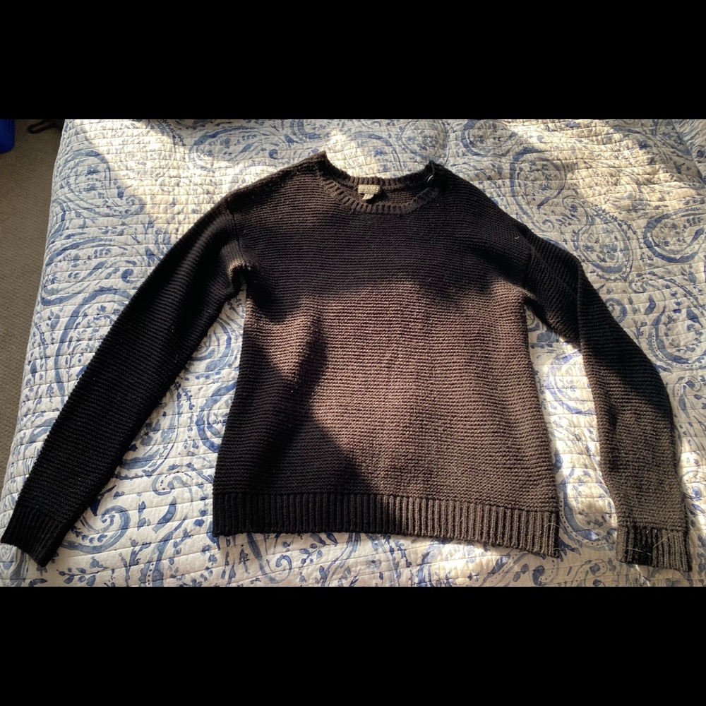 Black sweater